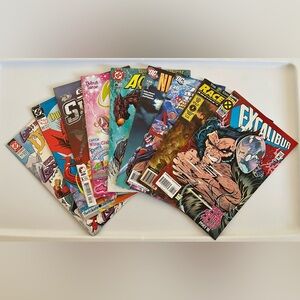 Set of 9 Vintage Comic Books